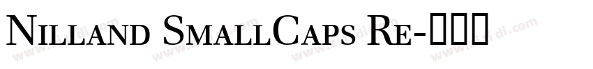 Nilland SmallCaps Re字体转换